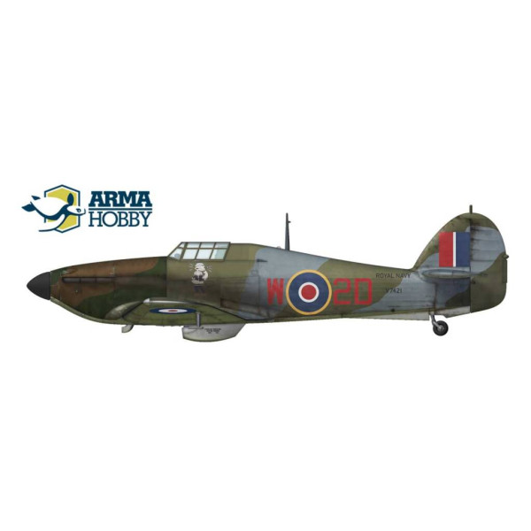 Hurricane Mk I Navy Colours - Model Kit! 1/72 Arma Hobby 70022