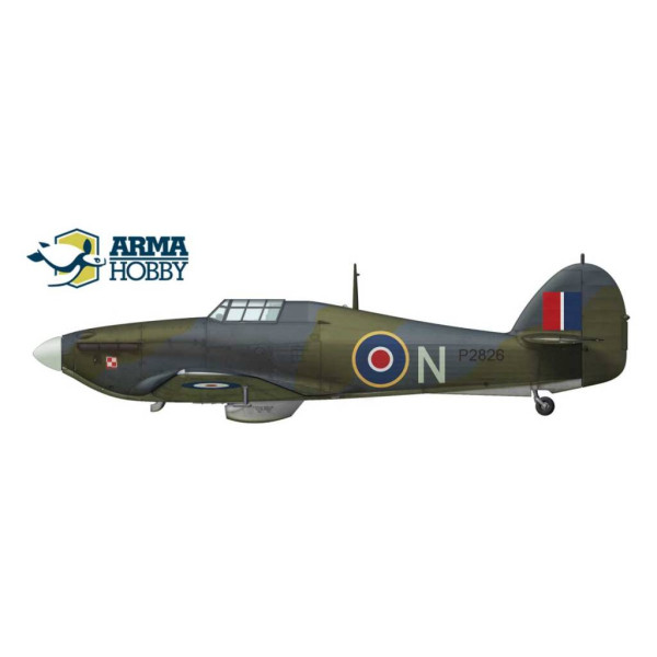 Hurricane Mk I Navy Colours - Model Kit! 1/72 Arma Hobby 70022