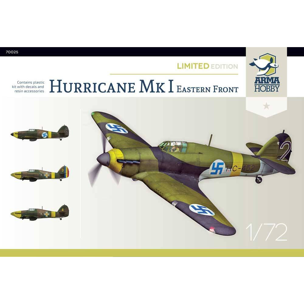 Hurricane Mk I Eastern Front - Limited Edition! 1/72 Arma Hobby 70025