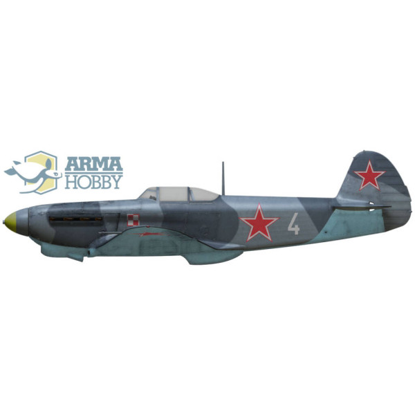 Yakovlev Yak-1b Expert Set! 1/72 Arma Hobby 70027