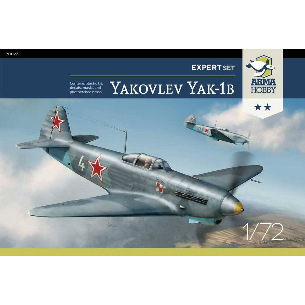 Yakovlev Yak-1b Expert Set! 1/72 Arma Hobby 70027
