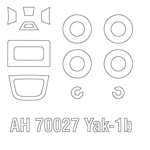 Yakovlev Yak-1b Expert Set! 1/72 Arma Hobby 70027