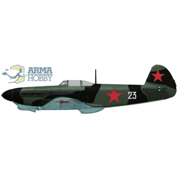 Yakovlev Yak-1b Model Kit 1/72 Arma Hobby 70028