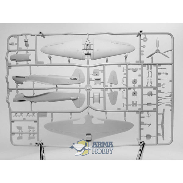 Yak-1b Allied Fighter Limited Edition! 1/72 Arma Hobby 70029