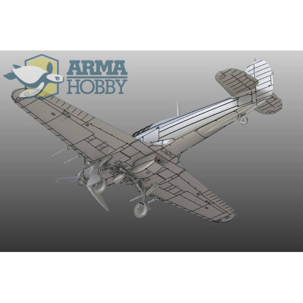 Hurricane Mk IIc Model Kit! 1/72 Arma Hobby 70036