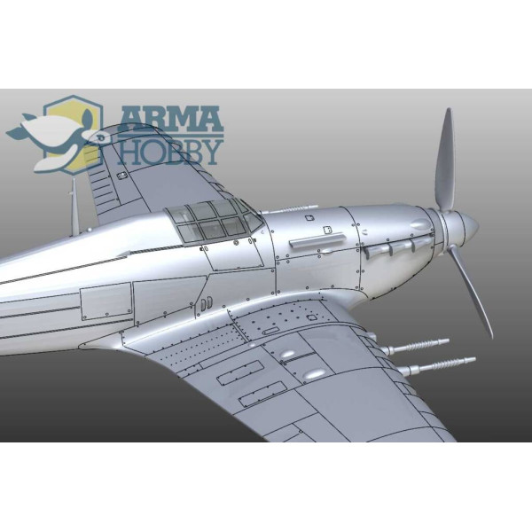 Hurricane Mk IIc Model Kit! 1/72 Arma Hobby 70036