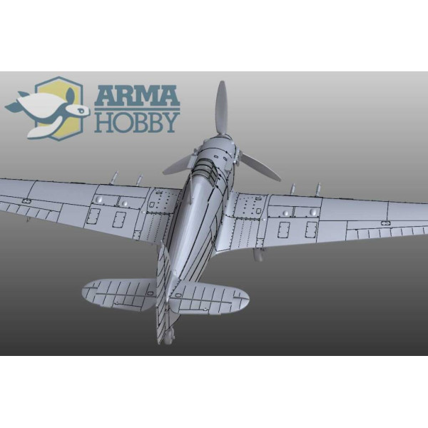 Hurricane Mk IIc Model Kit! 1/72 Arma Hobby 70036