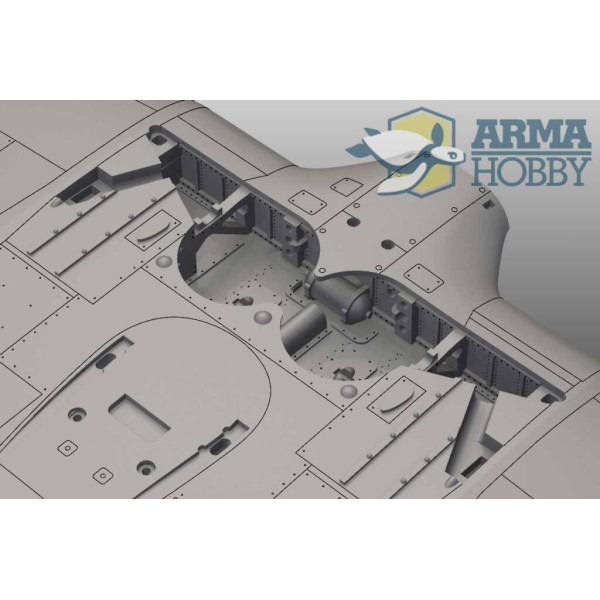 Hurricane Mk IIc Model Kit! 1/72 Arma Hobby 70036