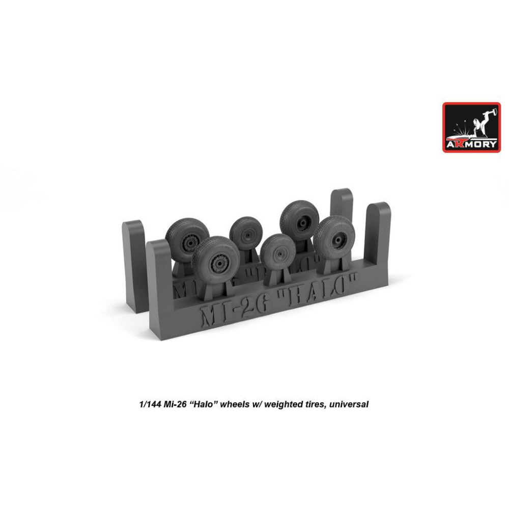  Mil Mi-26 "Halo" wheels  1/144 Armory Models AR AW14013