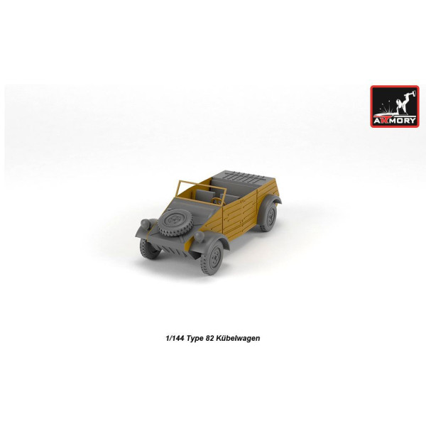 Автомобіль Вольксваген Тип 82 "Кубельваген" 1/144 Armory models AR M14201