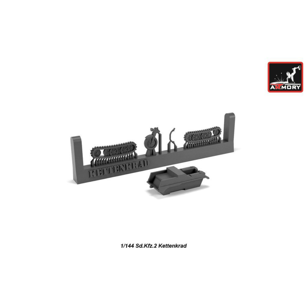  Sd.Kfz.2 Kettenkrad 1/144 Armory models AR M14202