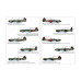 Yakovlev Yak-1b early, Soviet WWII fighter 1/144 Armory models AR14310