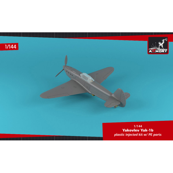 Yakovlev Yak-1b Donated Airplanes, Soviet WWII fighter  1/144 Armory models AR14312