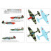 Yakovlev Yak-1b Donated Airplanes, Soviet WWII fighter  1/144 Armory models AR14312