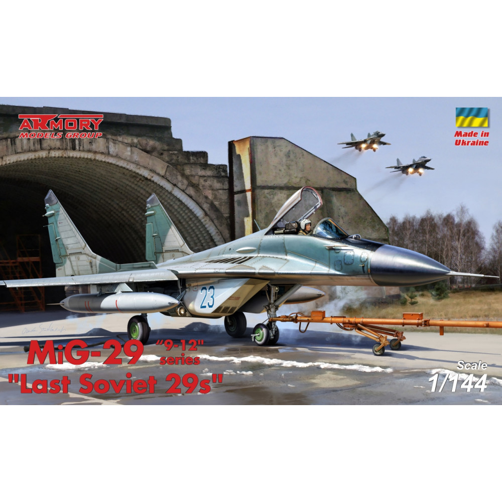 МіГ-29 серія 9-12 “Останні радянські 29ки”, набір #1 1/144 Armory models AR14709