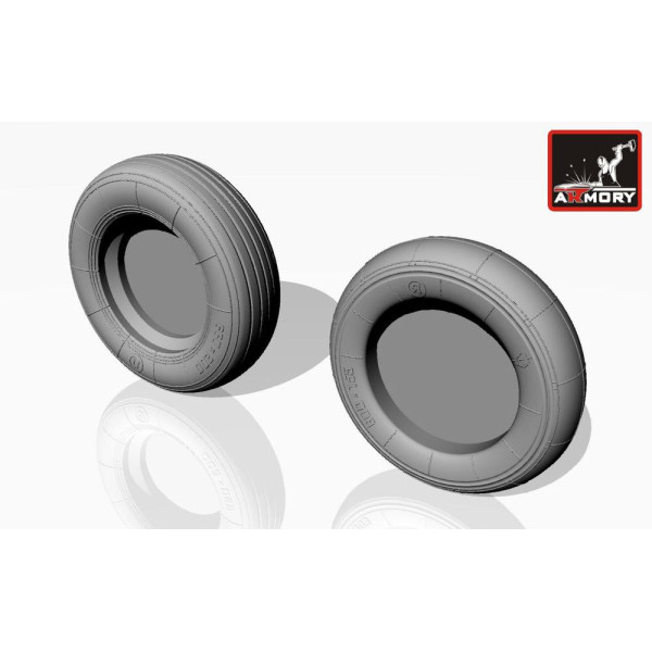 Yakovlev Yak-38 Forger wheels  1/48 Armory Models  AR AW48016