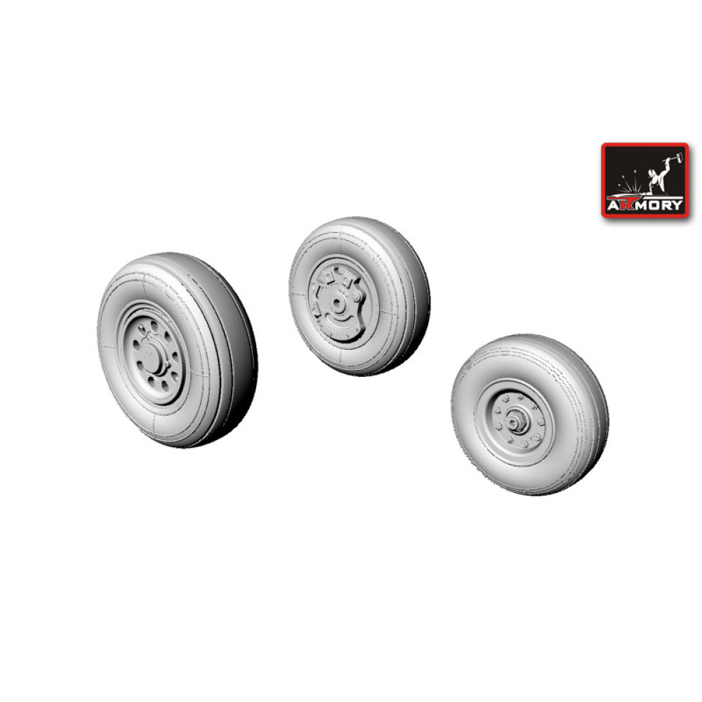 F-35B  Lightning-II wheels 1/48 Armory Models  AR AW48303