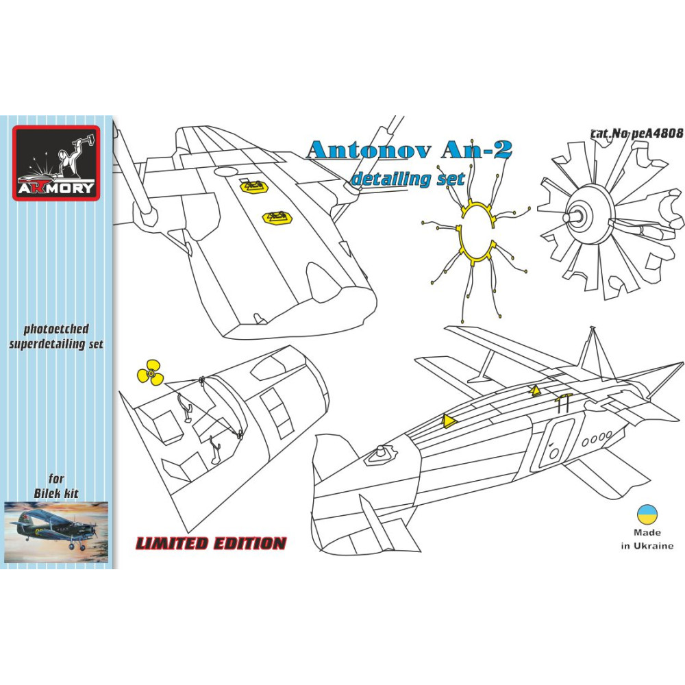  Antonov An-2 detailing set 1/48 Armory Models AR peA4808
