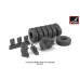 Російська військова вантажівка 6x6 Камаз 5350 1/72 Armory models AR72407-R