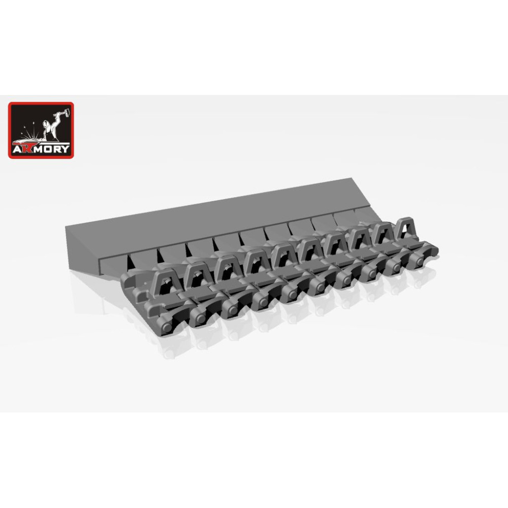  Pz.III 38cm Kgs 6111/380/120 tracks w/ long horns, 1937-41 1/72 Armory Models AR AC7302a