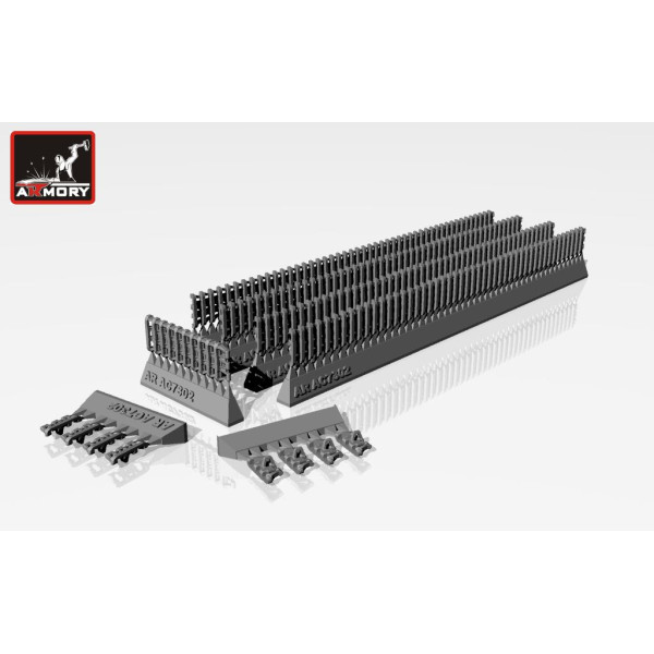  Pz.III 38cm Kgs 6111/380/120 tracks w/ long horns, 1937-41 1/72 Armory Models AR AC7302a