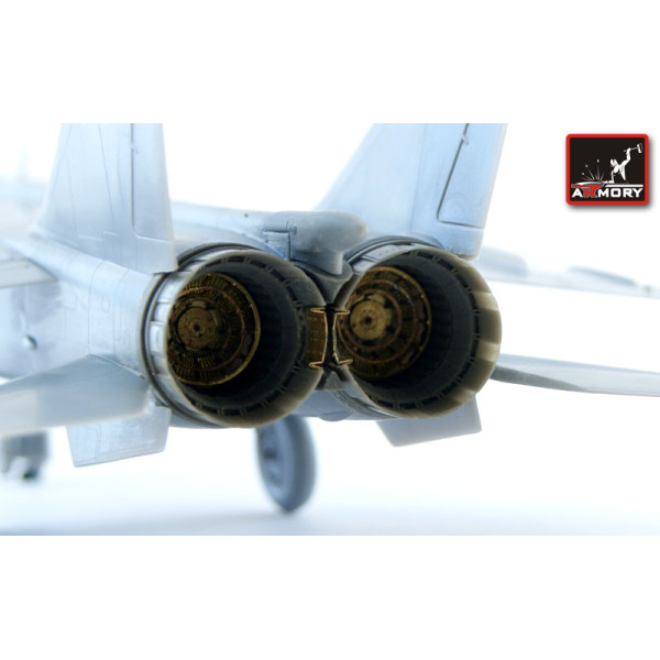 МіГ-25П Foxbat вихлопні форсунки 1/72 Armory Models AR ACA7251