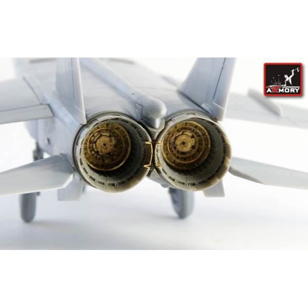 МіГ-25П Foxbat вихлопні форсунки 1/72 Armory Models AR ACA7251