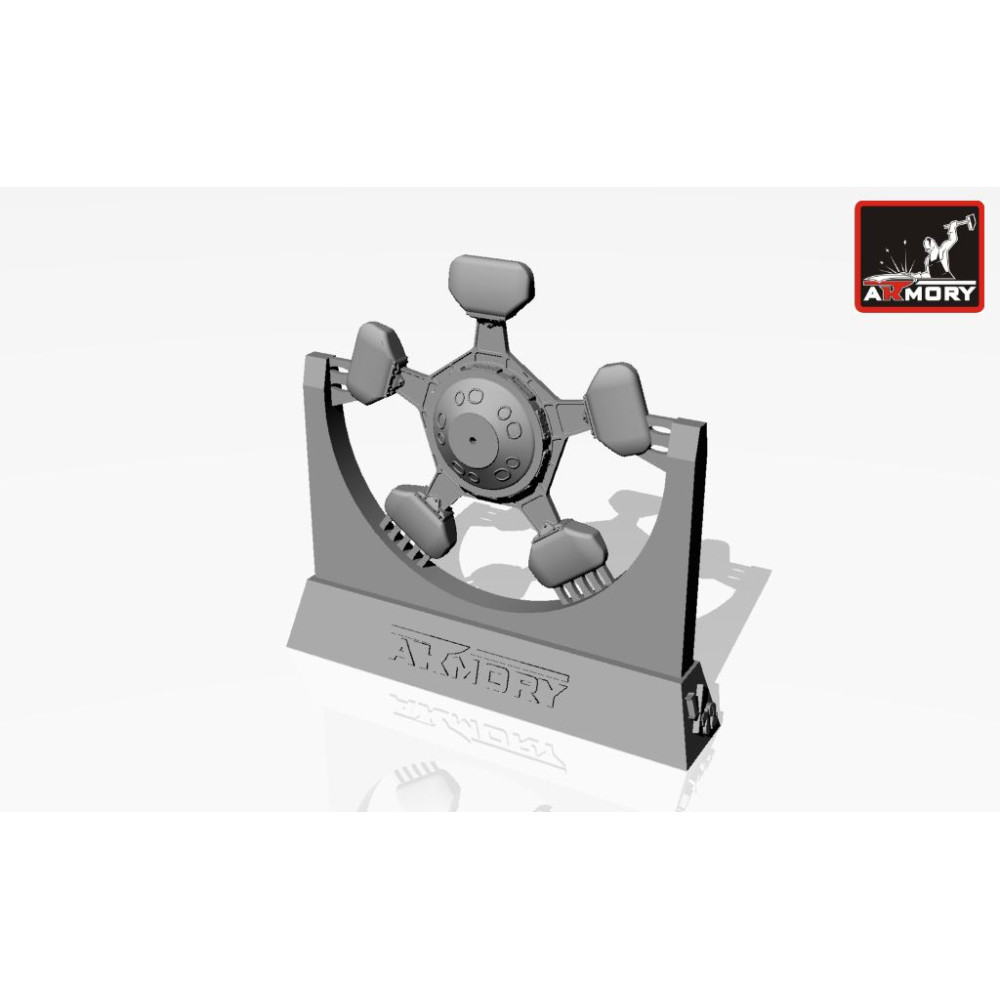  Mi-17 rotor vibration damper 1/72 Armory Models AR ACA7277