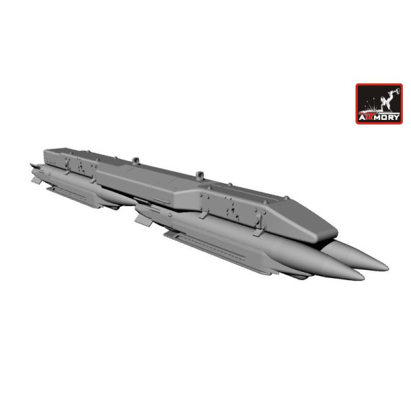 Бомба малого діаметра GBU-39 з кареткою BRU-61 / A 1/72 Armory Models AR ACA7303