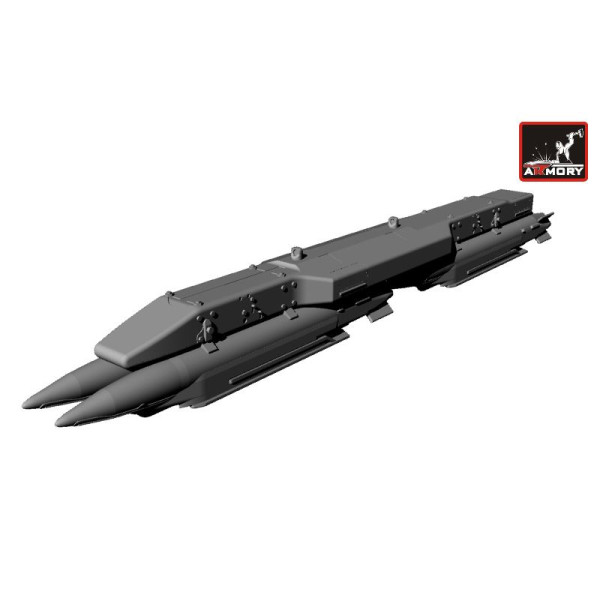 Бомба малого діаметра GBU-39 з кареткою BRU-61 / A 1/72 Armory Models AR ACA7303