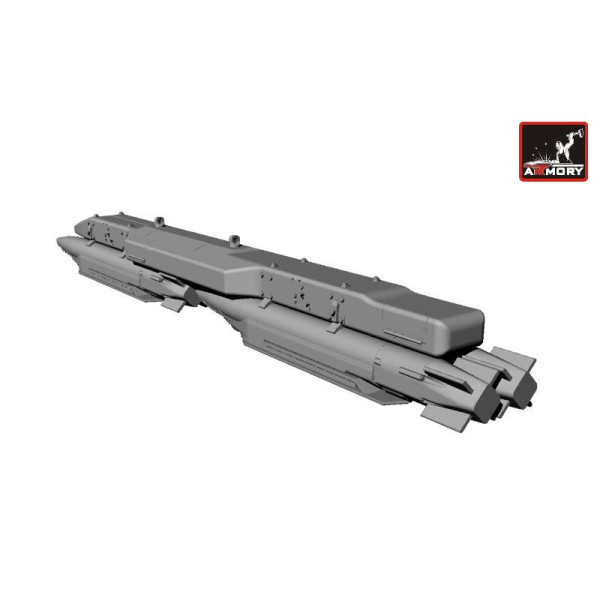 Бомба малого діаметра GBU-39 з кареткою BRU-61 / A 1/72 Armory Models AR ACA7303