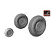 Yakovlev Yak-3 wheels 1/72 Armory Models AR AW72004