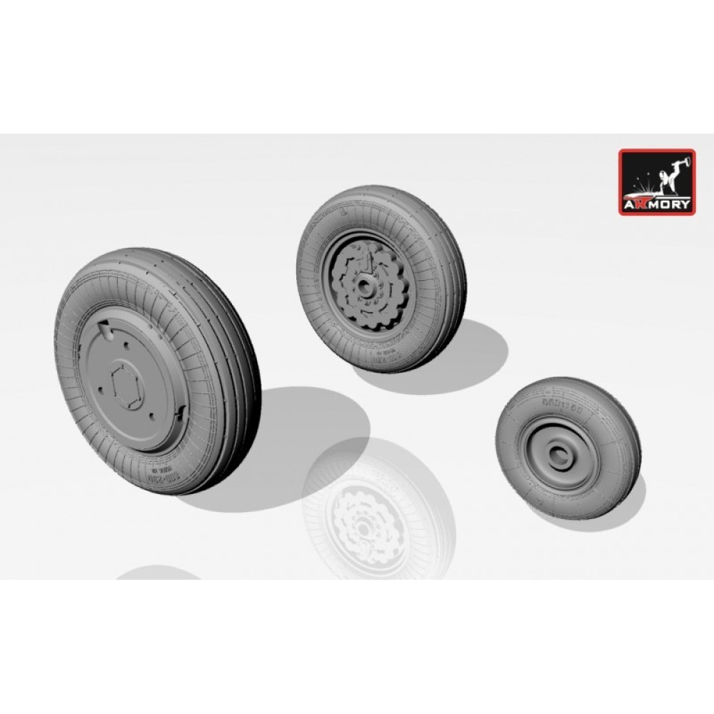 Yakovlev Yak-141 Freestyle wheels  1/72 Armory Models AR AW72013