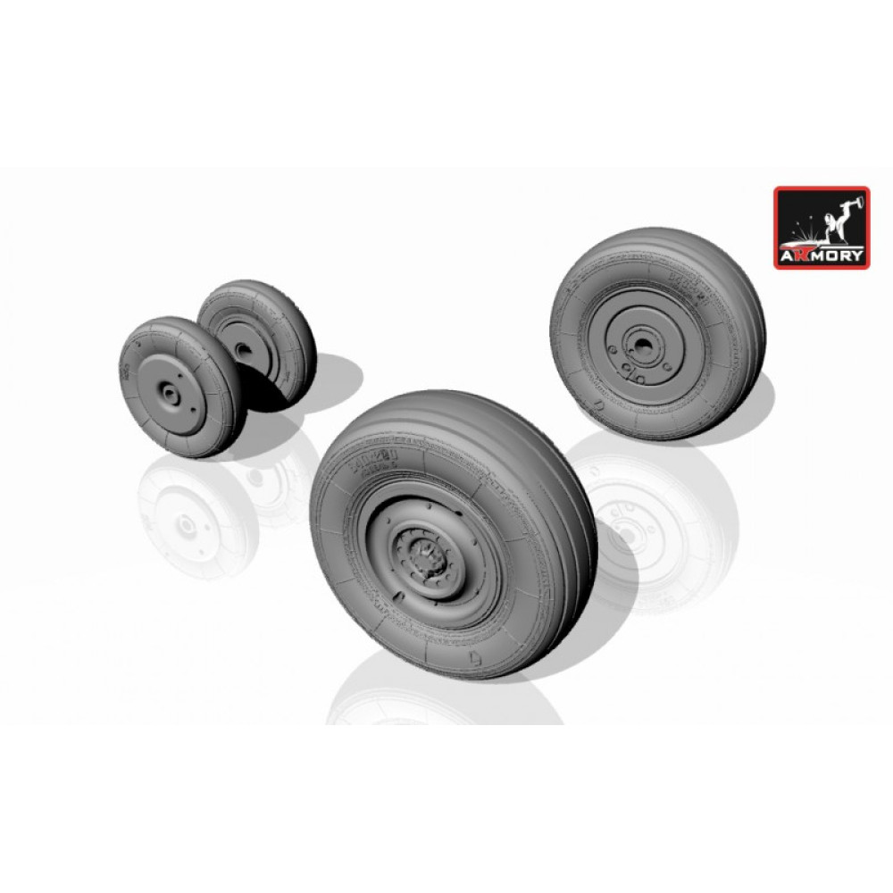  Mikoyan МiG-23B,BN wheels  1/72 Armory Models AR AW72017