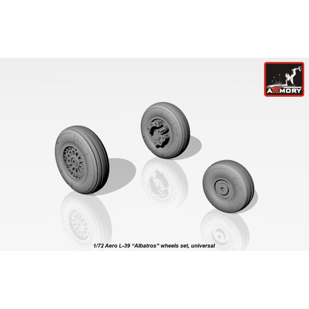 AERO L-39 Albatros wheels 1/72 Armory Models AR AW72026