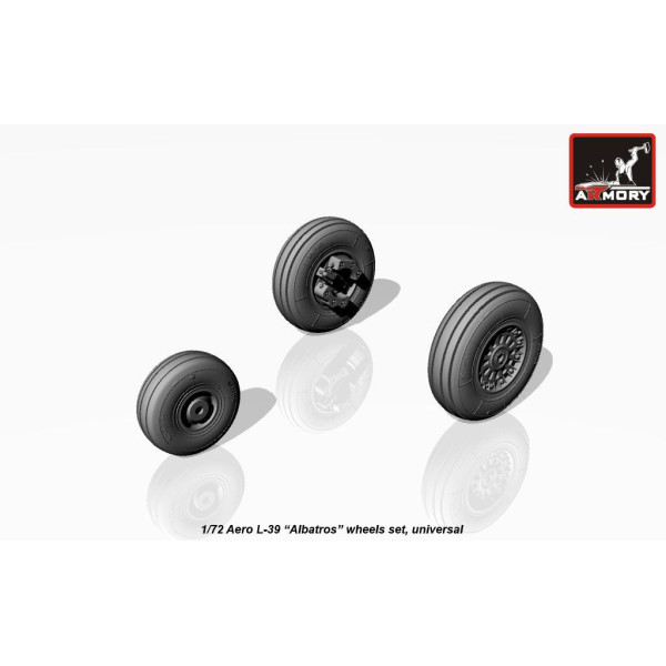 AERO L-39 Albatros wheels 1/72 Armory Models AR AW72026