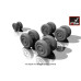Набір смоляних коліс для літака Ту-128 1/72 Armory Models AR AW72041