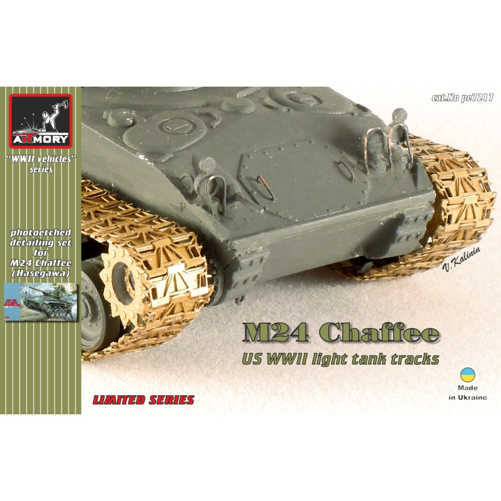  M24 Chaffee tracks 1/72 Armory Models AR pe7217
