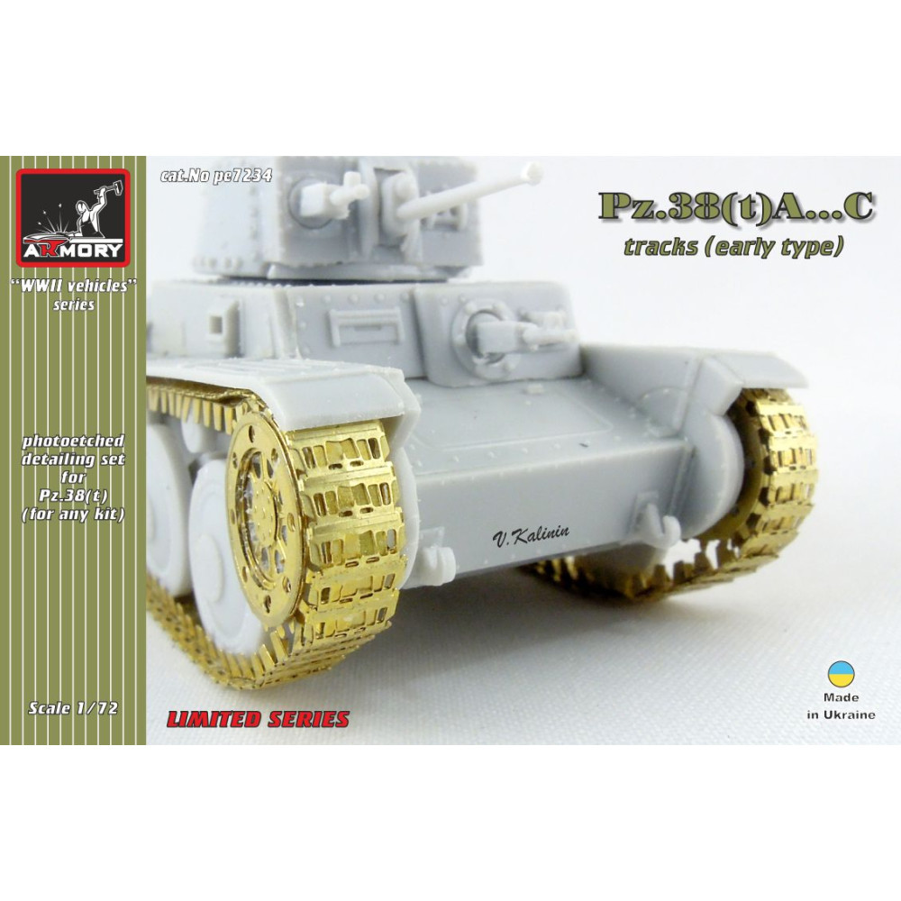  Pz.38(t) Ausf.A…C - tracks early 1/72 Armory Models AR pe7234