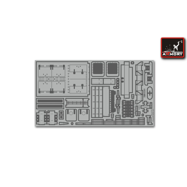 Churchill Mk.III/IV detailing set 1/72 Armory Models AR pe7244
