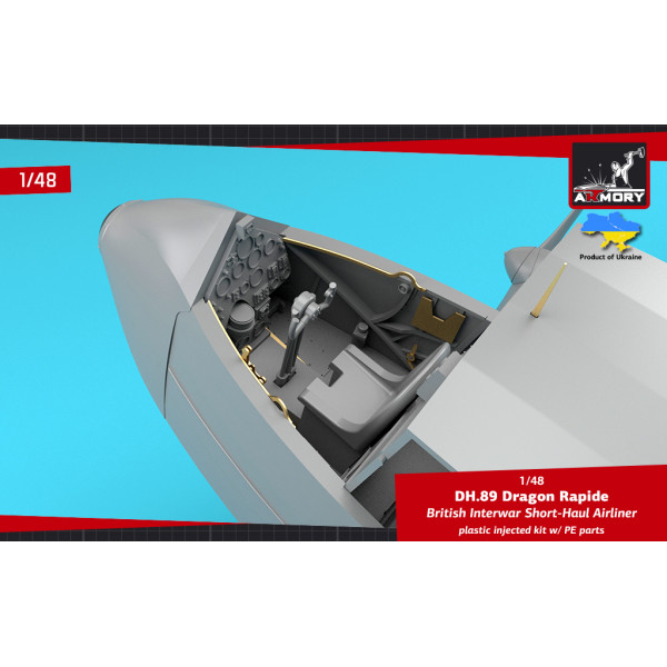DH.89 Dragon Rapide – Short-Haul Airliner 1/48 Armory models AR48005