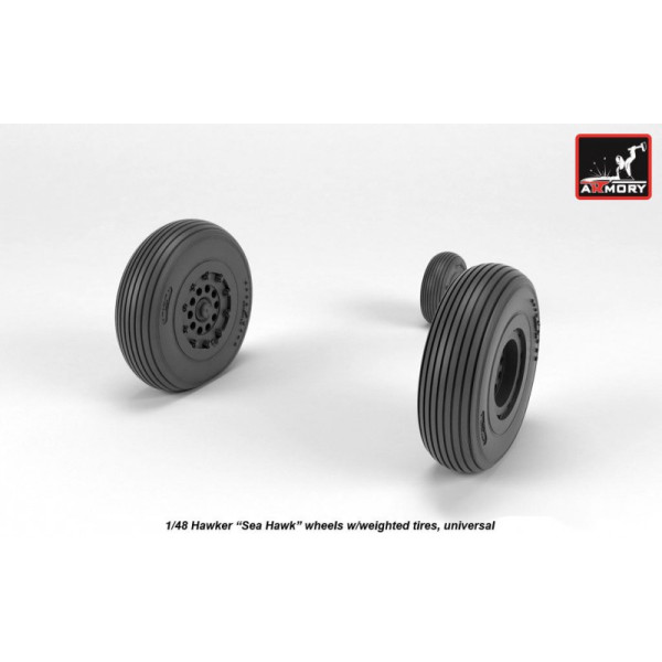 B-2 Spirit wheels w/ weighted tires 1/144 Armory Models AR AW14303