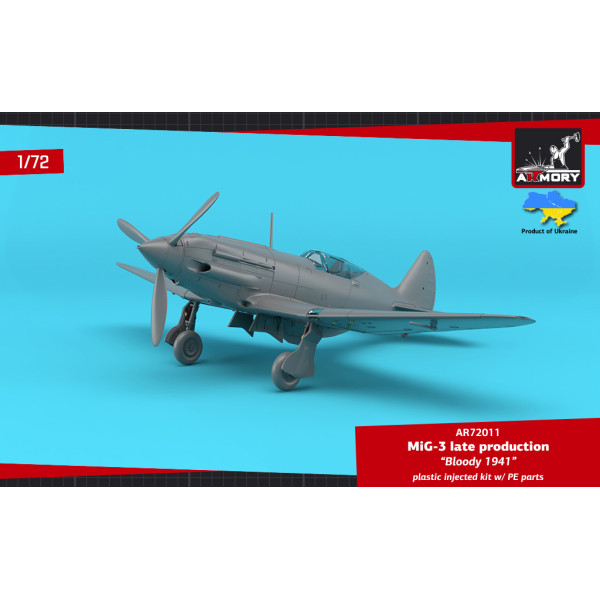 МіГ-3 Пізній – «Кривавий 1941» 1/72 Armory models AR72011