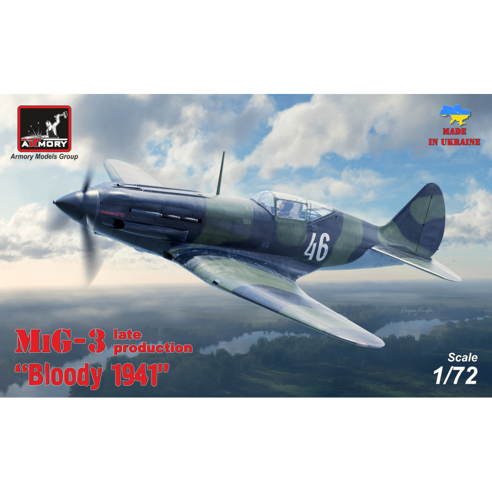 MiG-3 late – ‘Bloody 1941’ 1/72 Armory models AR72011