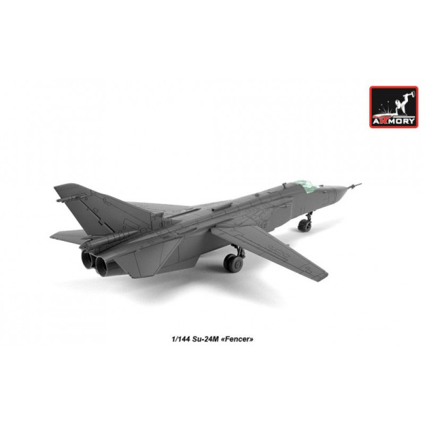 Sukhoj Su-24M Fencer in "Ukrainian pixel" 1/144 Armory models AR14704