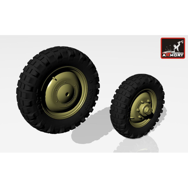 Колеса для автомобіля Mercedes G4 1/35 Armory Models AR AC3504