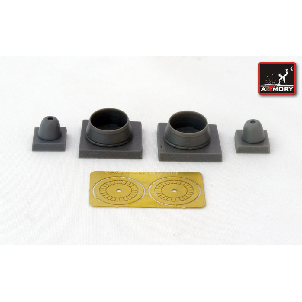 Yakovlev Yak-38 take-off engines nozzles 1/48 Armory Models AR ACA4809