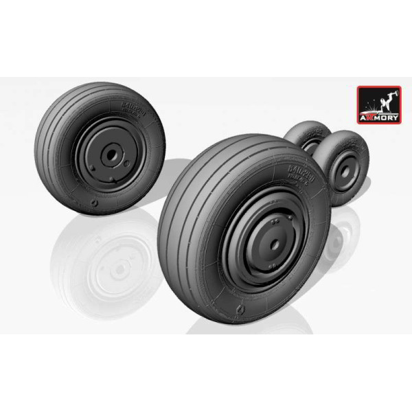  Mikoyan МiG-23S,M,MS,MF,U,UB wheels 1/32 Armory Models  AR AW32001