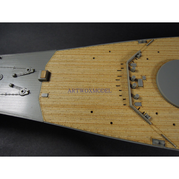 Wooden deck - Yamato 2013 release (Tamiya 78030) 1/350 ArtWox AW10096 