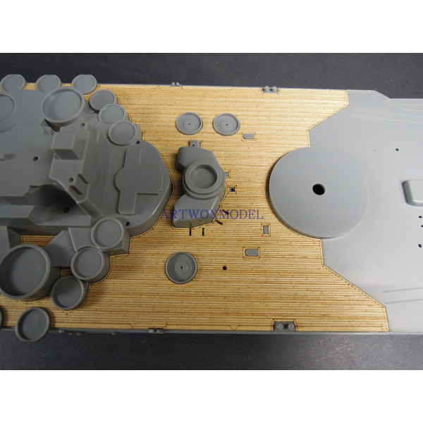 Wooden deck - Yamato 2013 release (Tamiya 78030) 1/350 ArtWox AW10096 